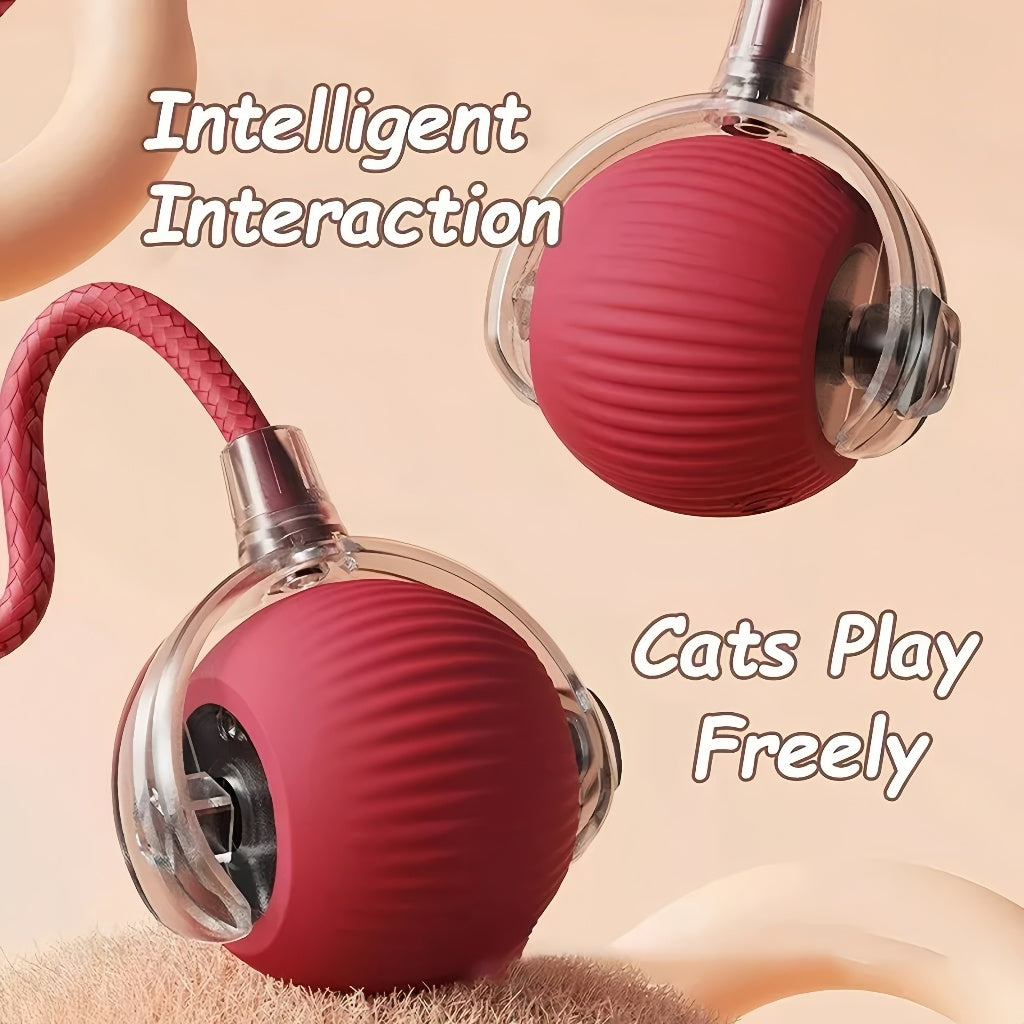 Bola Automática Interativa — Diversão Infinita para Cães e Gatos
