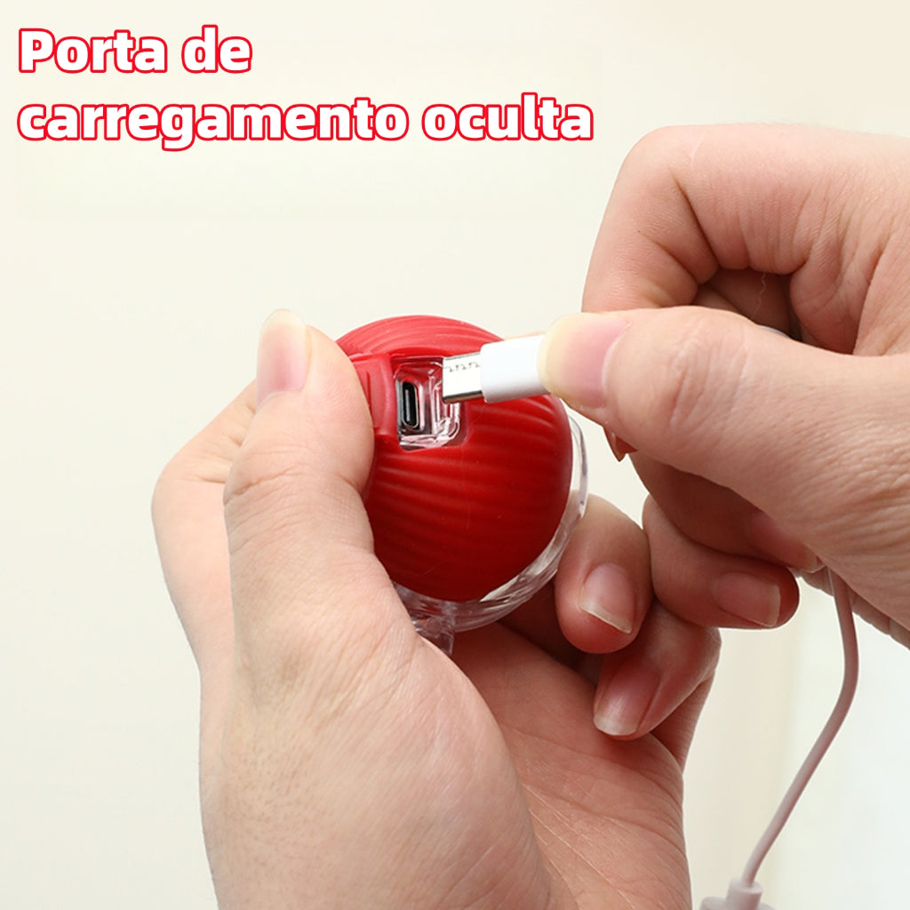 Bola Automática Interativa — Diversão Infinita para Cães e Gatos