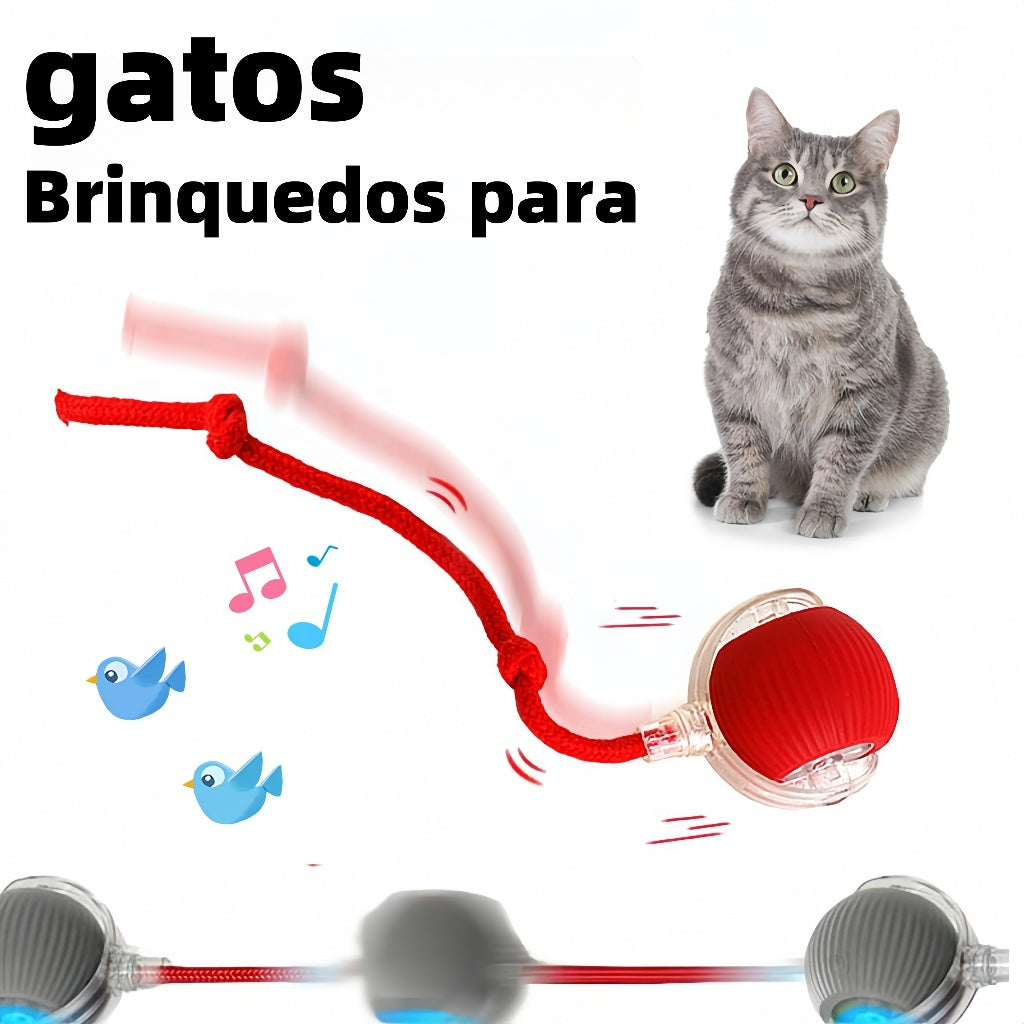 Bola Automática Interativa — Diversão Infinita para Cães e Gatos