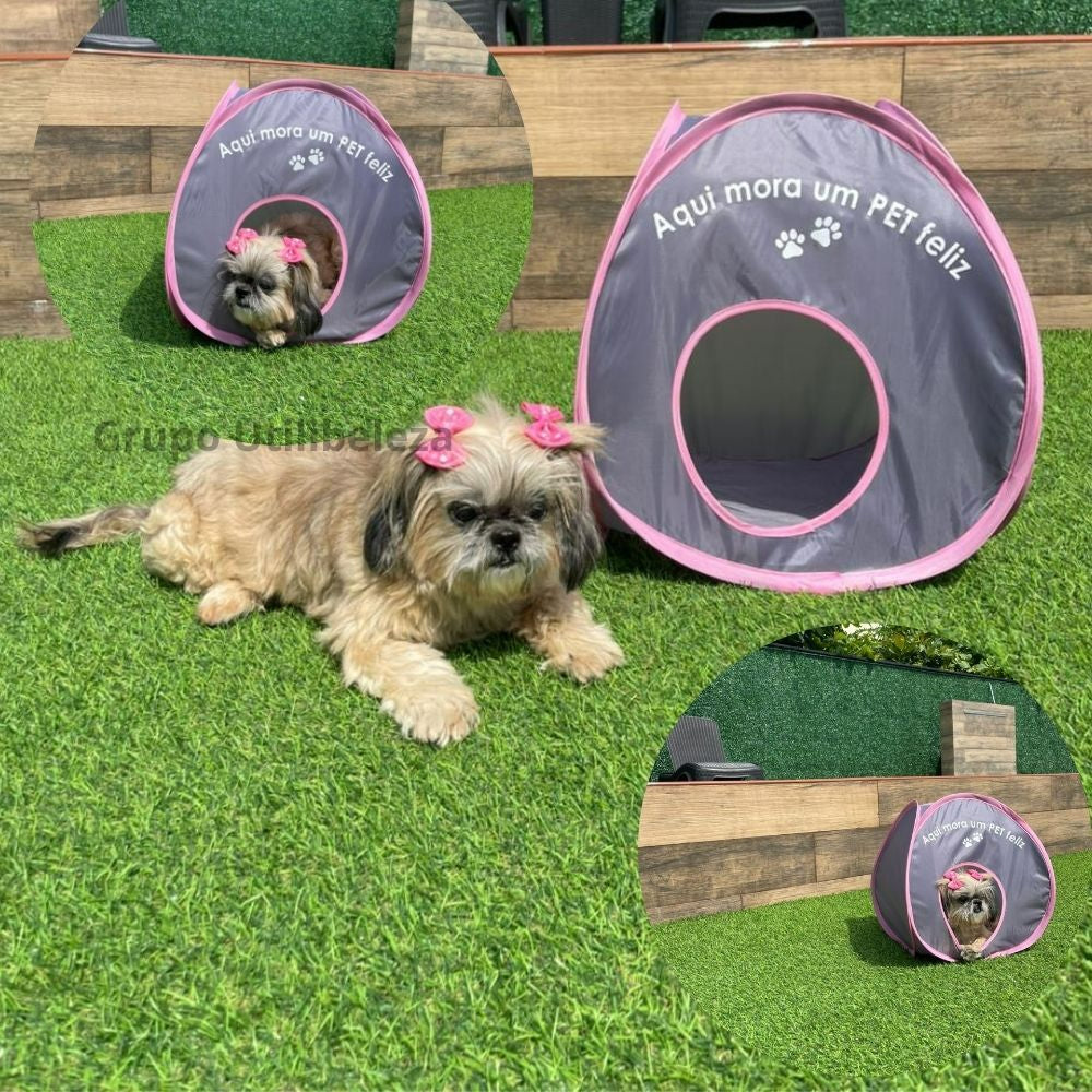 Cabana Iglu Pet 40x40 — O Cantinho Perfeito para Cães e Gatos