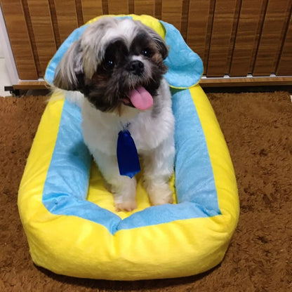 Caminha Pet com Cabeceira — Conforto e Luxo para Cães e Gatos
