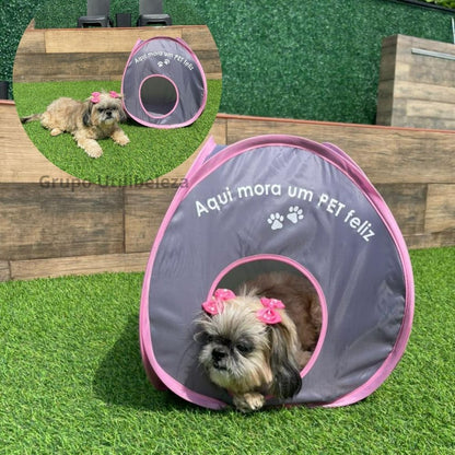 Cabana Iglu Pet 40x40 — O Cantinho Perfeito para Cães e Gatos