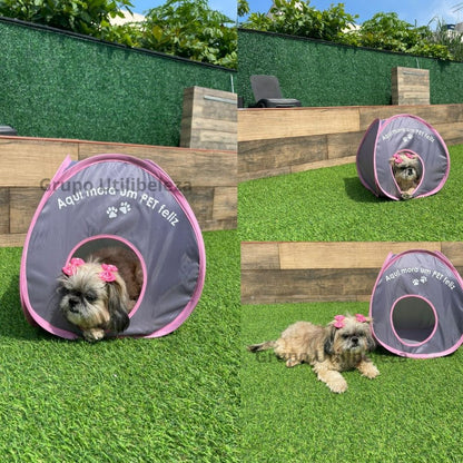 Cabana Iglu Pet 40x40 — O Cantinho Perfeito para Cães e Gatos
