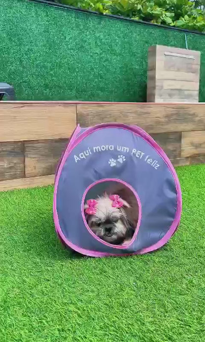 Cabana Iglu Pet 40x40 — O Cantinho Perfeito para Cães e Gatos